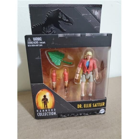 Dr. Ellie Sattler Action Figure from Jurassic World Park Hammond Collection Toy - Picture 3 of 8